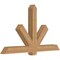 Ekena Millwork Kennewick Timber Gable Bracket, Western Red Cedar, 72"W x 42"H x 5 1/2"D x 5 1/2"F, 14/12 Pitch GBW072X42X0606KEN00SWR - alternate 4